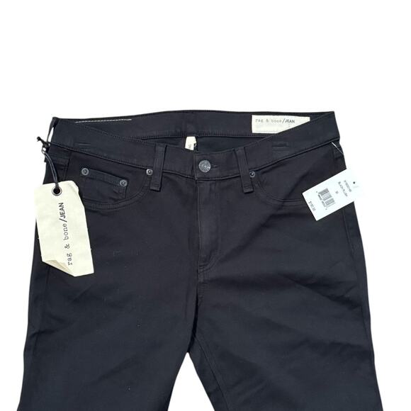 NWT! Rag & Bone Black Plush Jean Skinny Legging - Size 30 (MSRP $190) - Picture 11 of 16